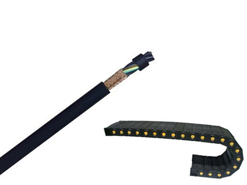 中速移動柔性雙護套屏蔽拖鏈電(diàn)纜