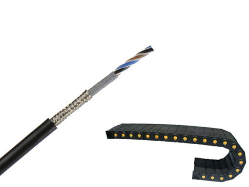 高(gāo)速移動柔性雙護套屏蔽拖鏈電(diàn)纜