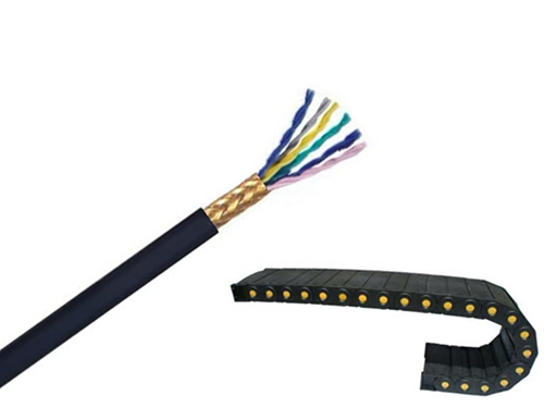 中速移動柔性雙絞屏蔽拖鏈電(diàn)纜